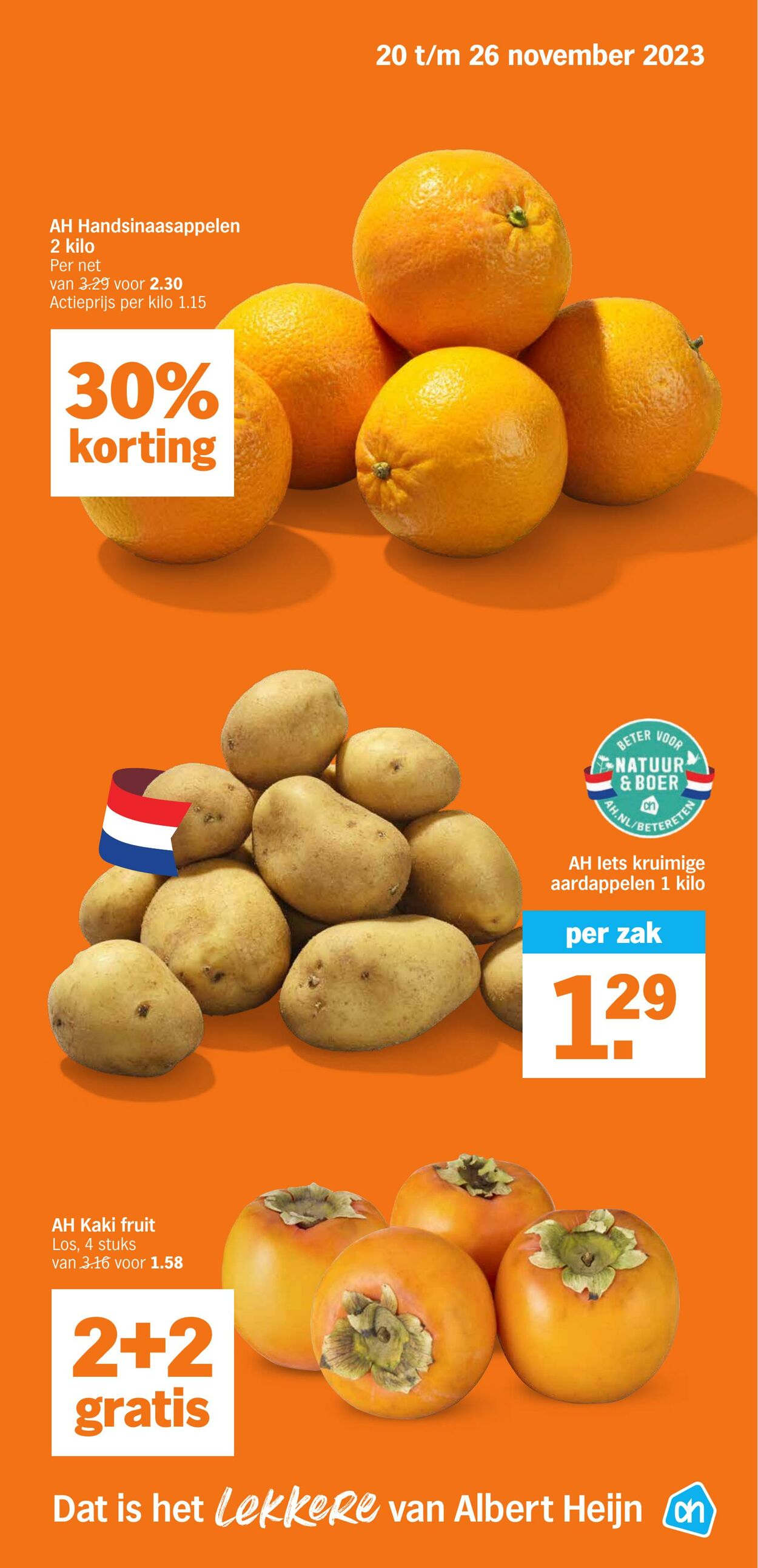 Folder Albert Heijn 20.11.2023 - 26.11.2023