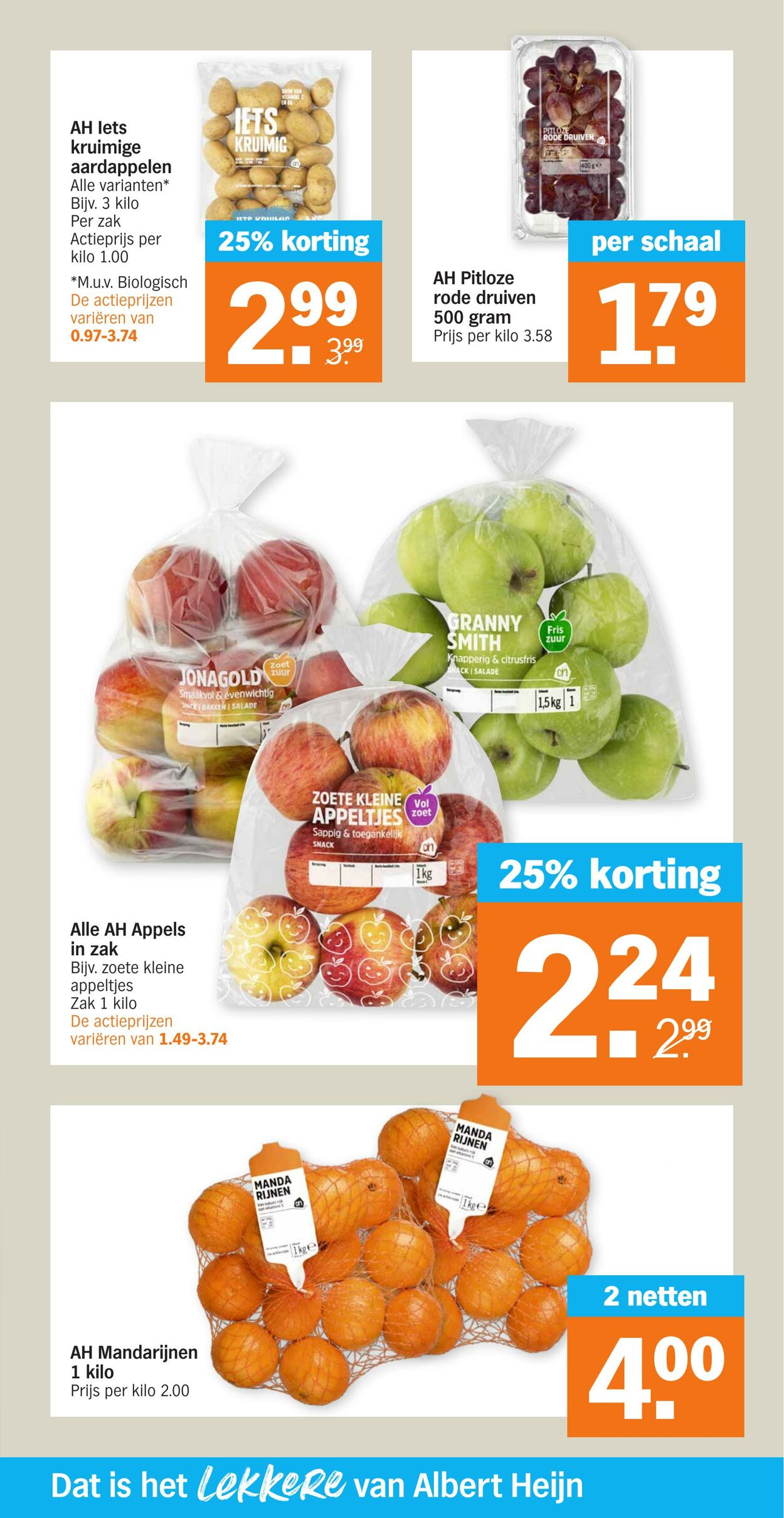 Folder Albert Heijn 24.10.2021 - 30.10.2021