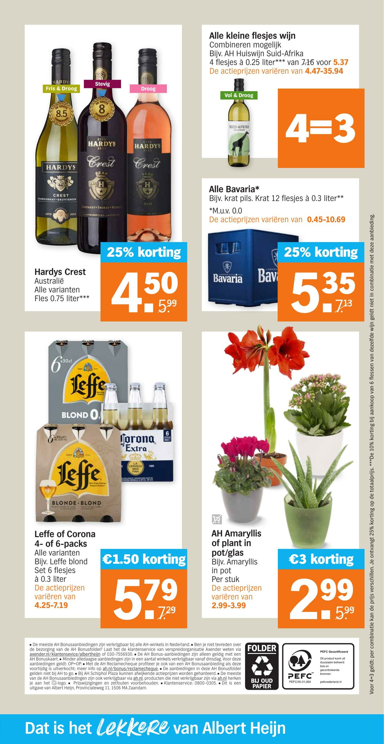 Folder Albert Heijn 24.10.2021 - 30.10.2021