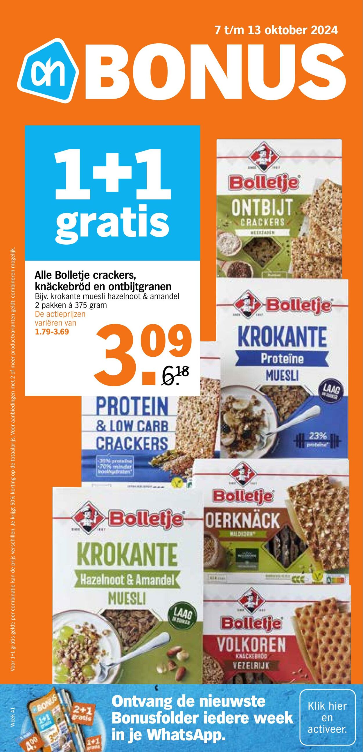 Folder Albert Heijn - Albert Heijn Bonusfolder online bekijken | AH.nl 7 okt., 2024 - 13 okt., 2024