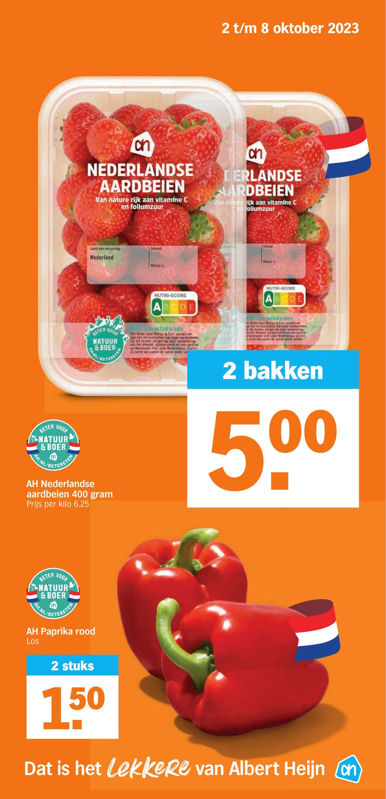 Folder Albert Heijn 02.10.2023 - 08.10.2023