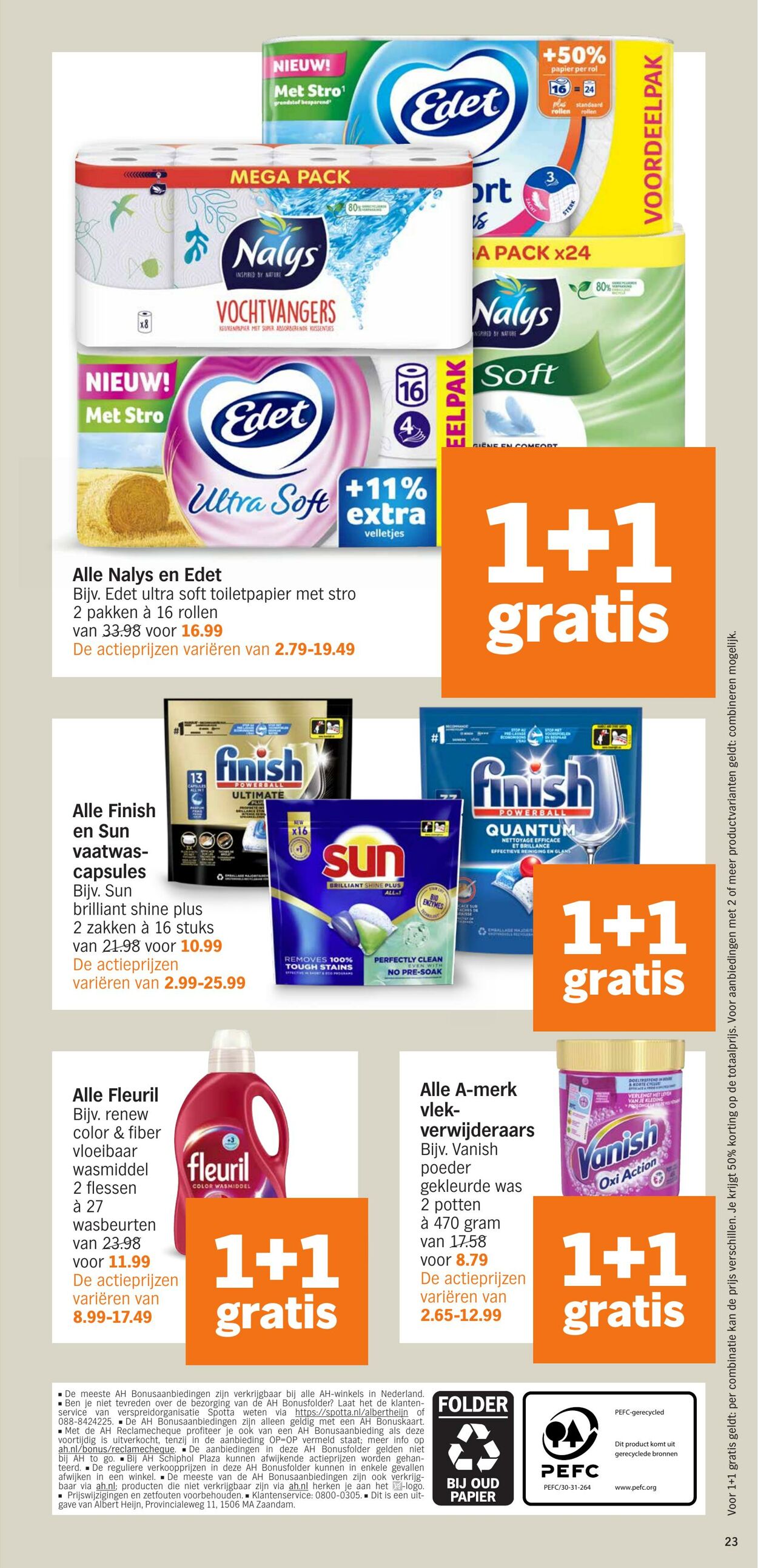 Folder Albert Heijn 14.10.2024 - 20.10.2024