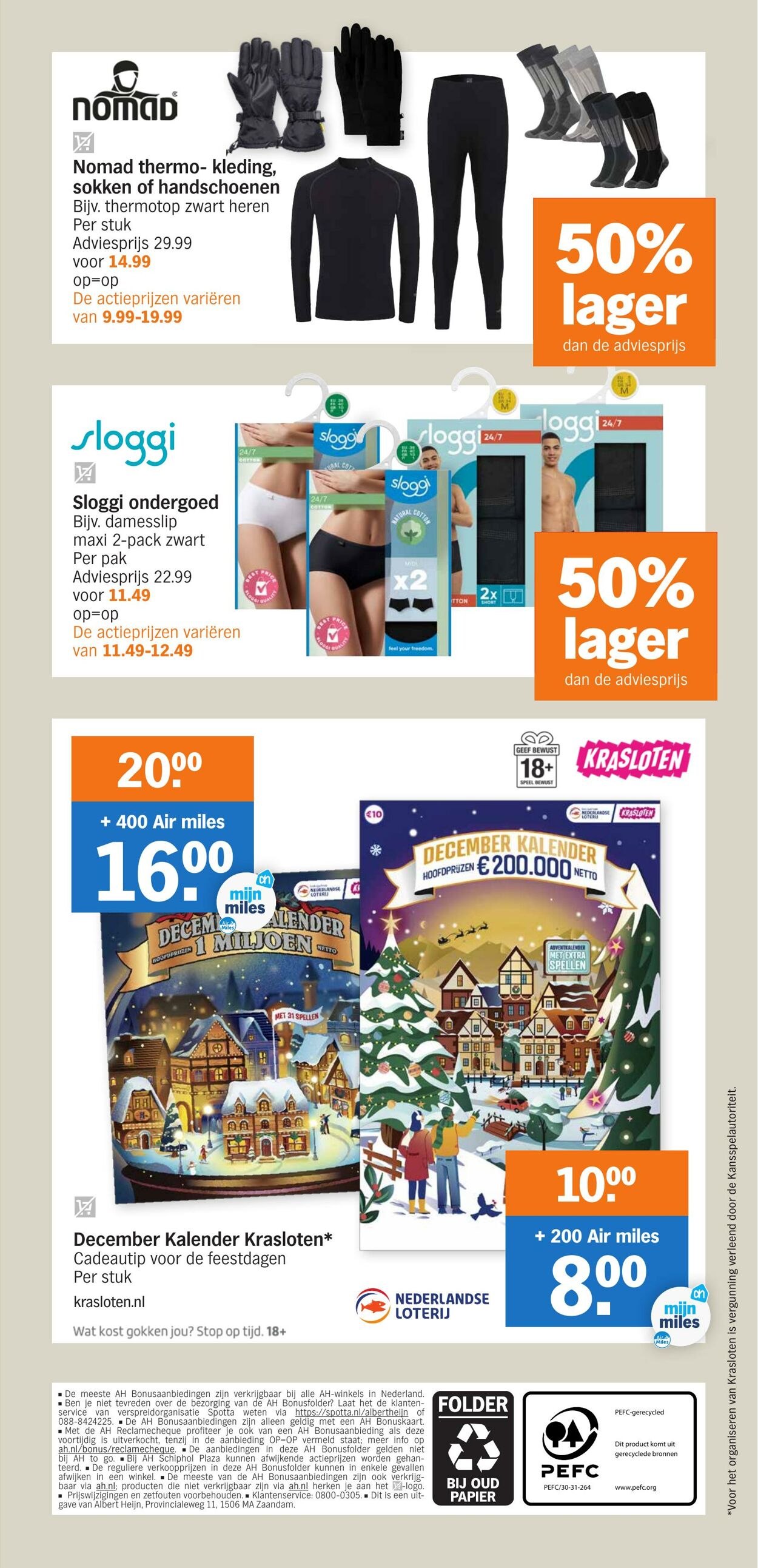 Folder Albert Heijn 25.11.2024 - 01.12.2024