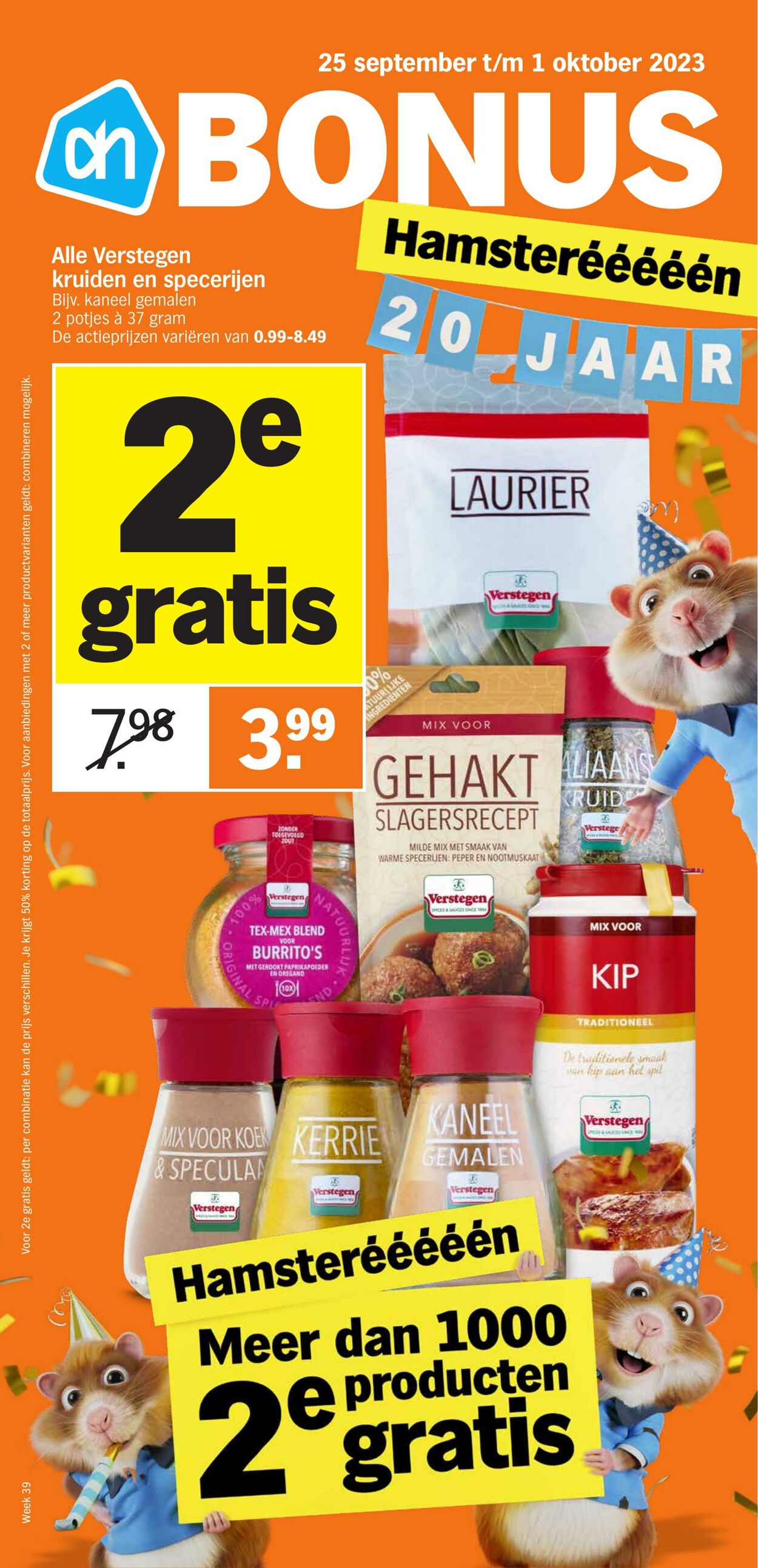 Folder Albert Heijn 25.09.2023 - 01.10.2023