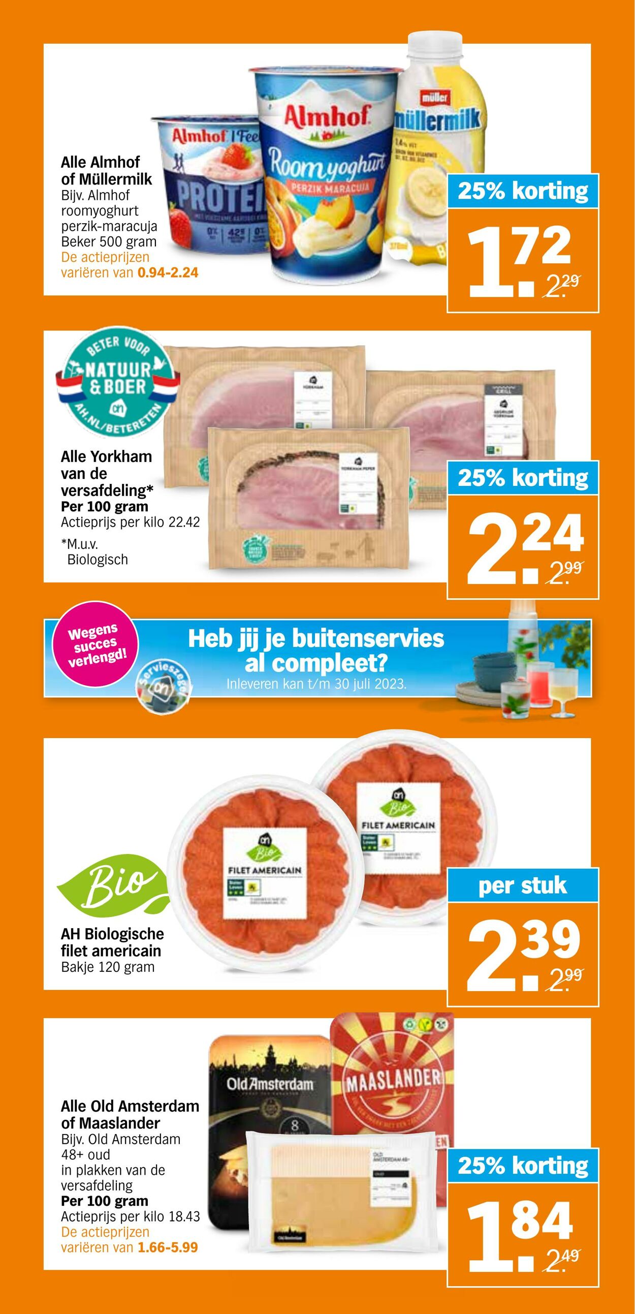 Folder Albert Heijn 03.07.2023 - 09.07.2023