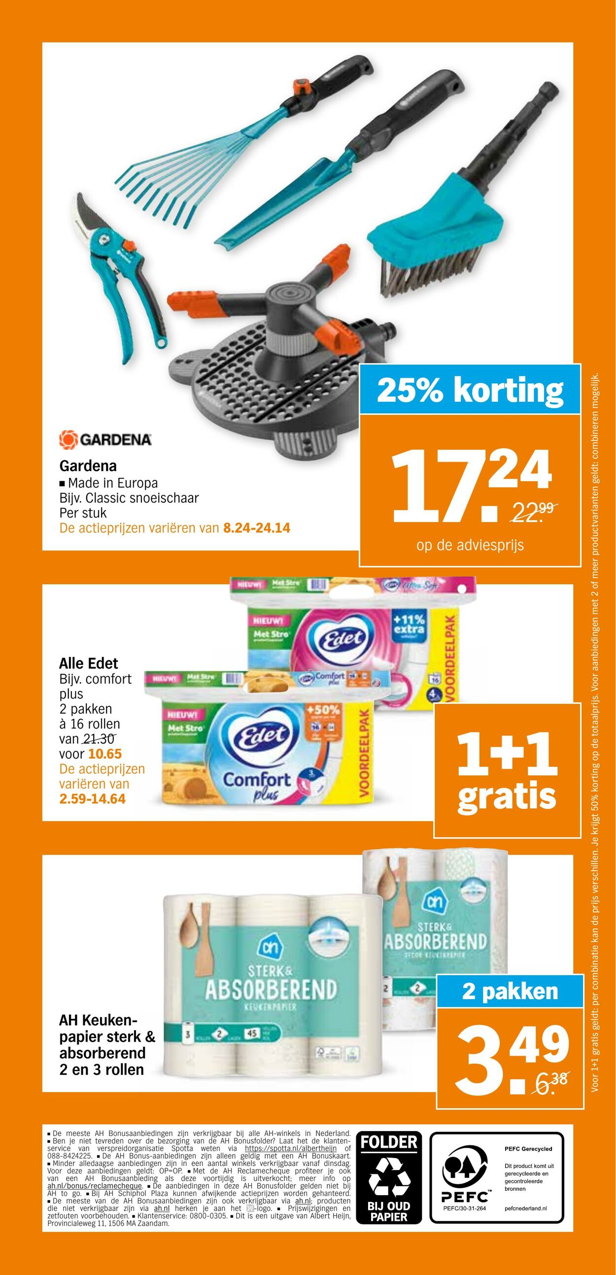 Folder Albert Heijn 03.07.2023 - 09.07.2023