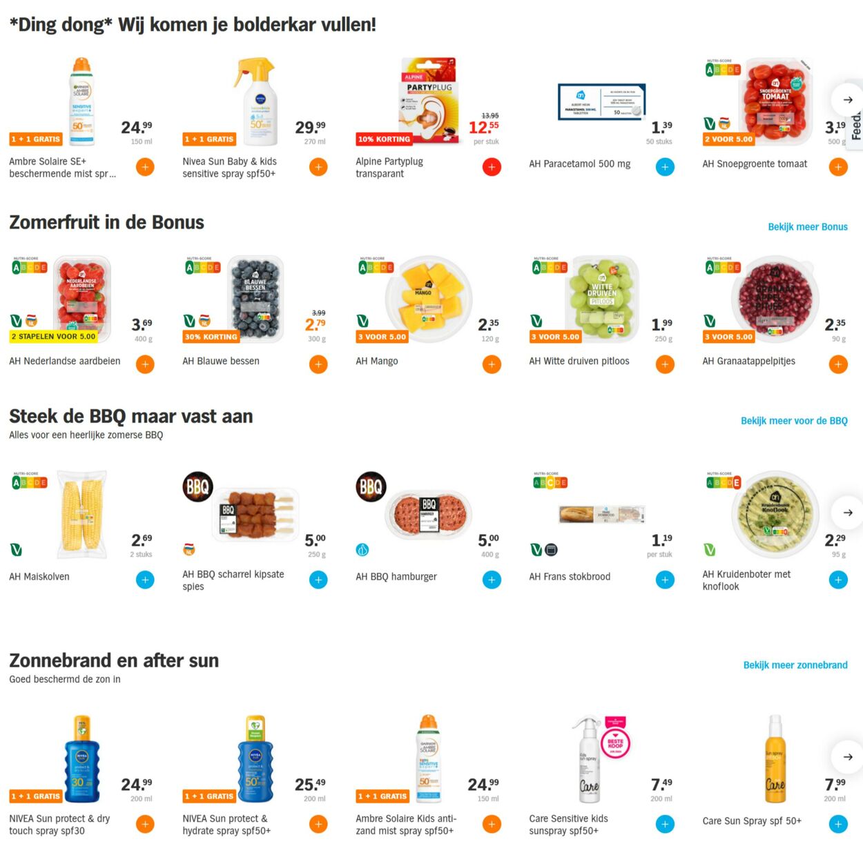 Folder Albert Heijn 12.08.2024 - 31.08.2024