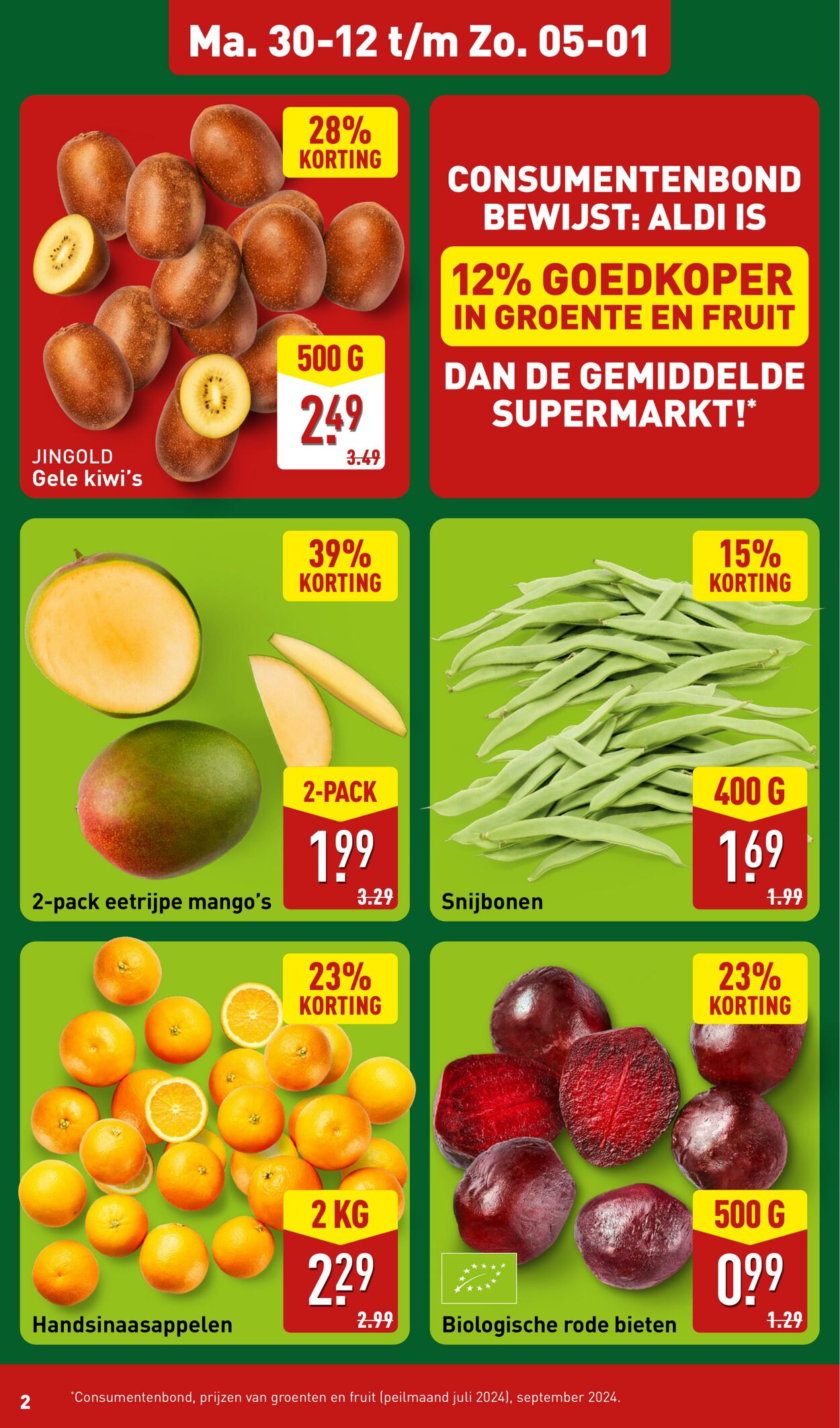 Folder Aldi 01.01.2025 - 07.01.2025