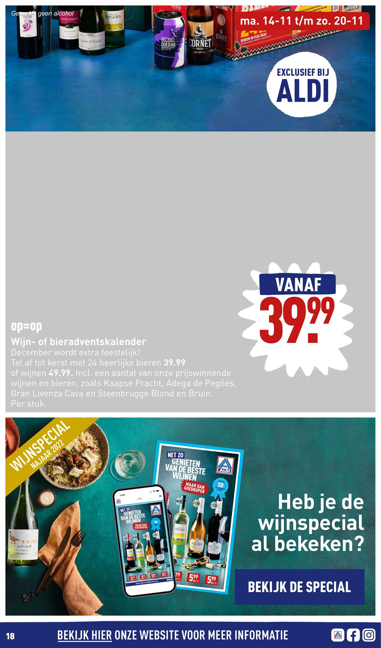 Folder Aldi 14.11.2022 - 20.11.2022