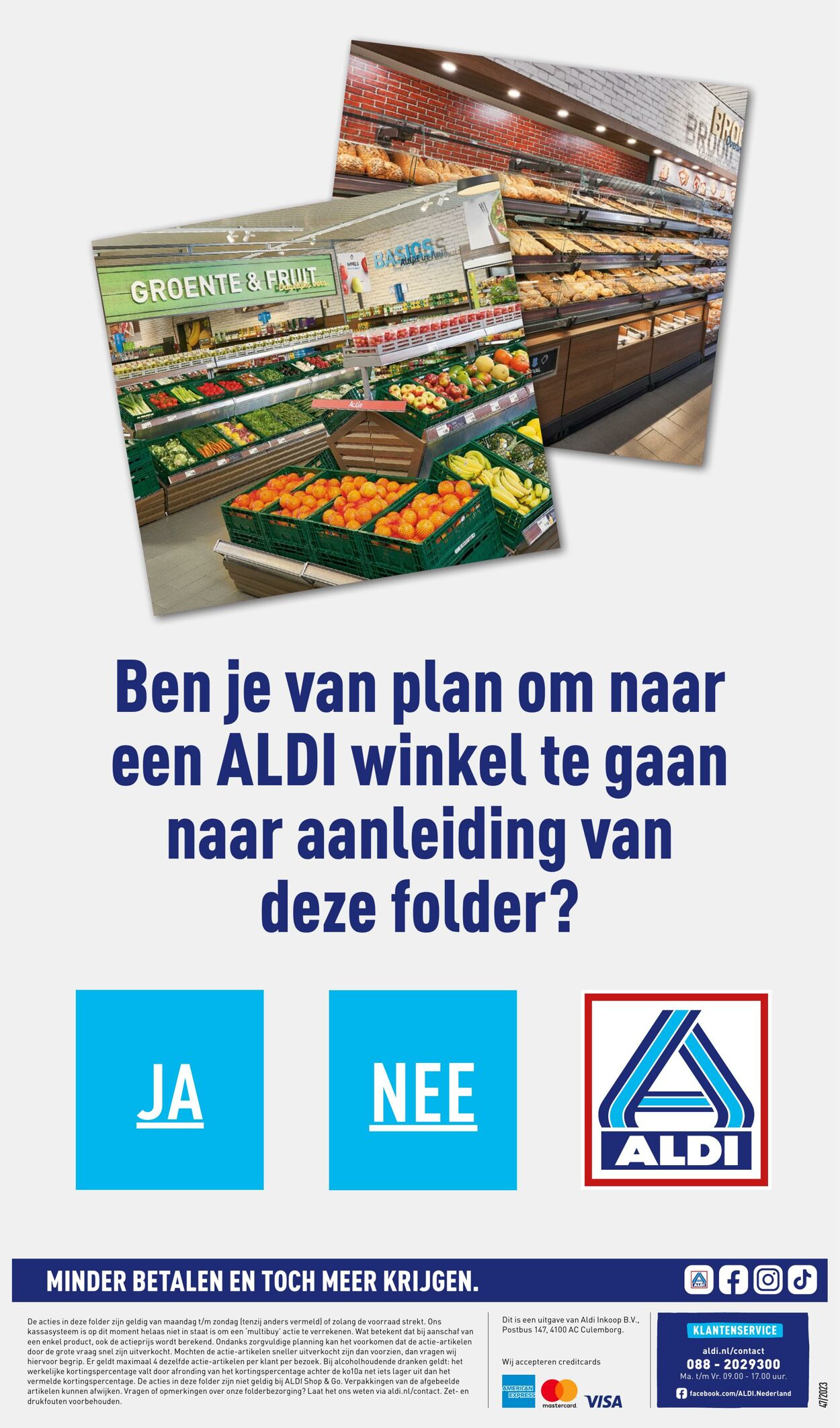 Folder Aldi 20.11.2023 - 26.11.2023