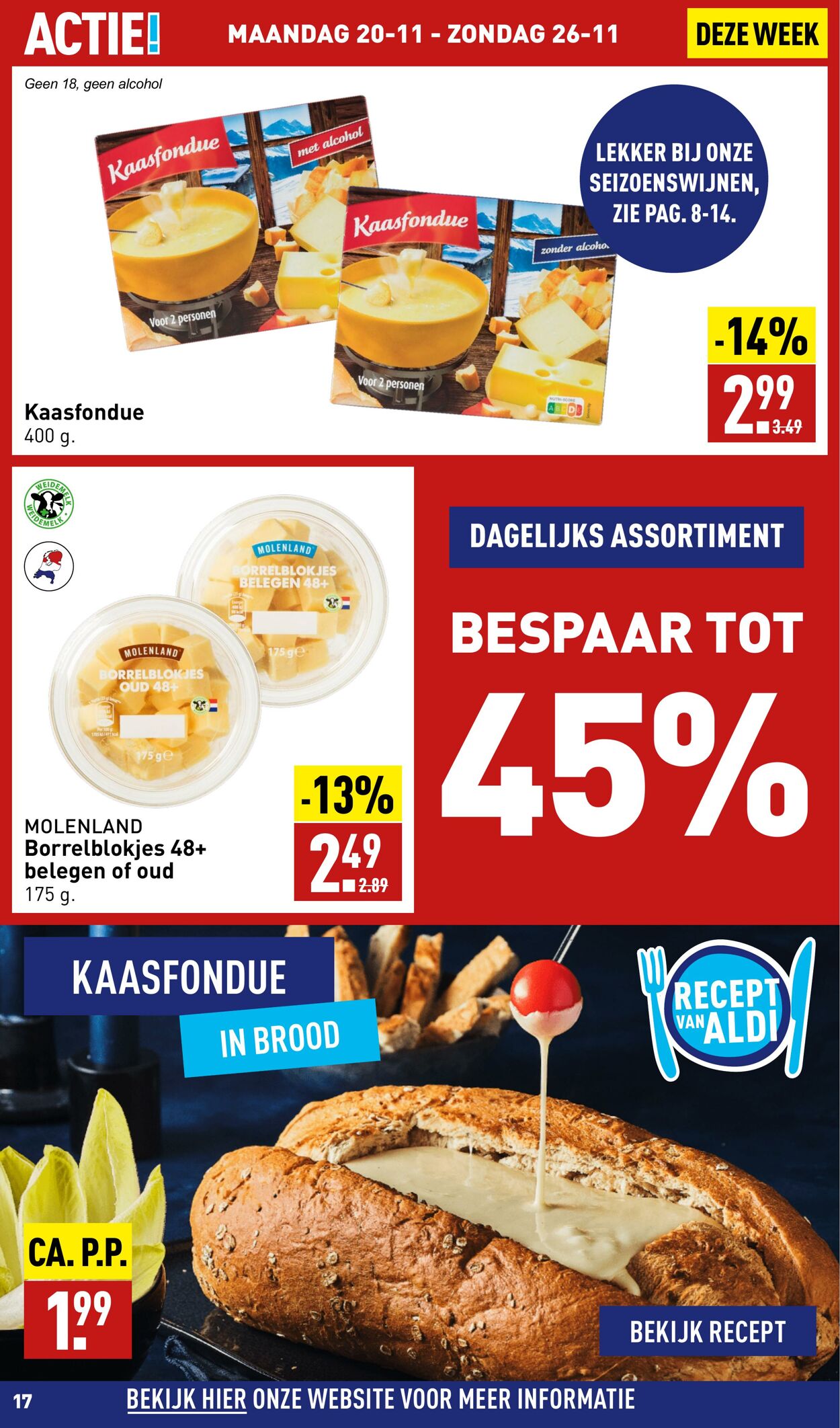 Folder Aldi 20.11.2023 - 26.11.2023