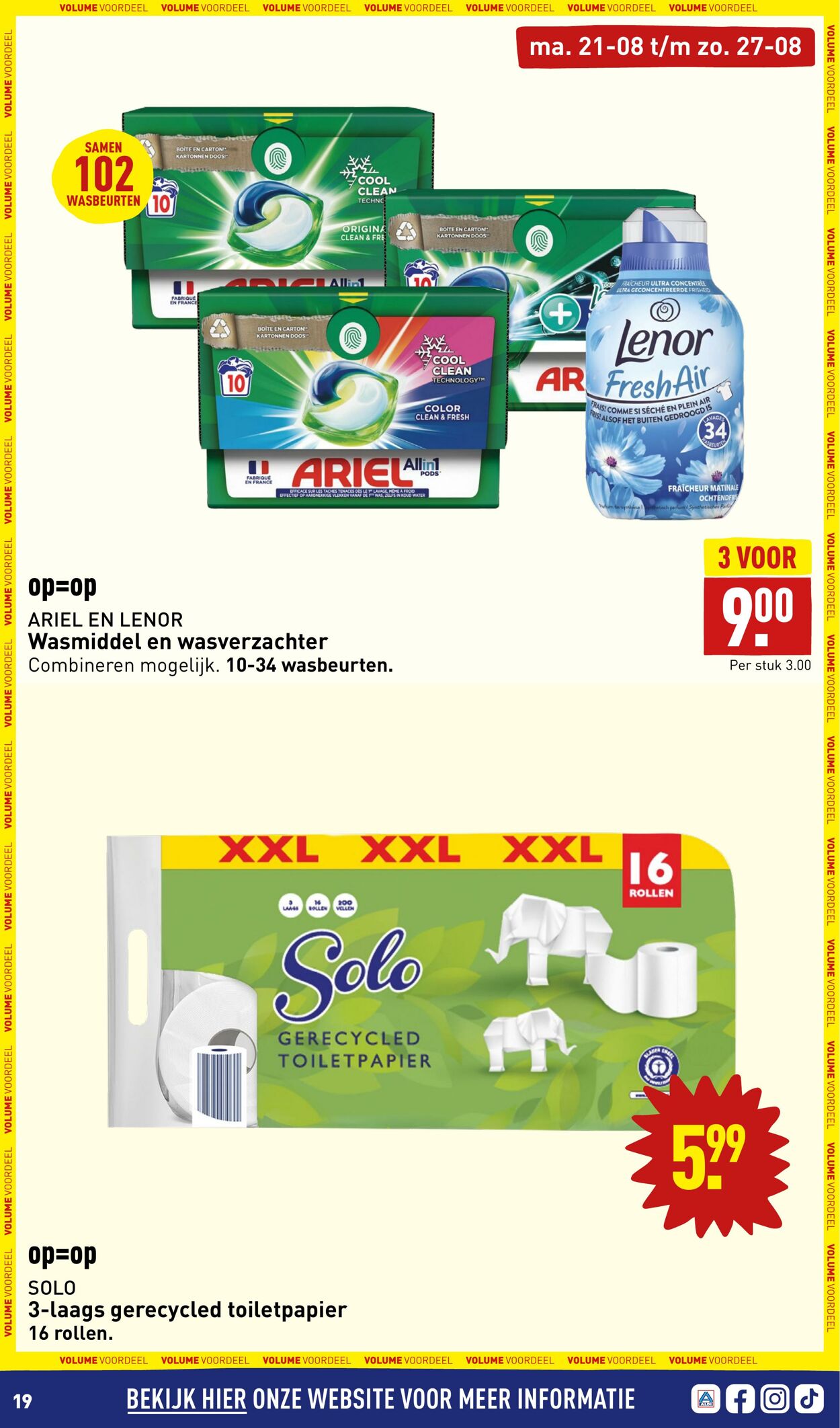 Folder Aldi 21.08.2023 - 27.08.2023