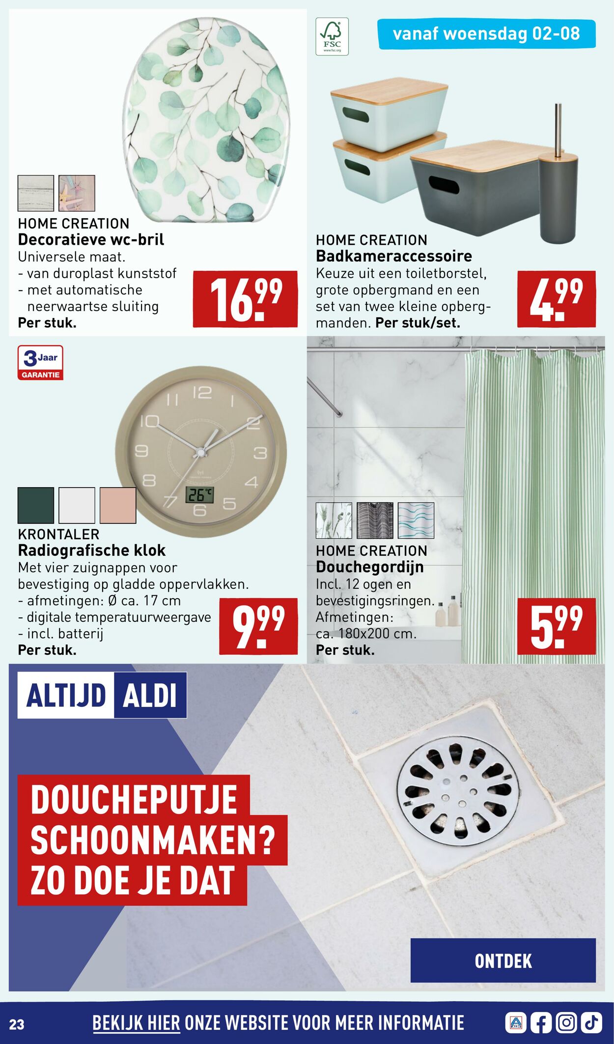 Folder Aldi 31.07.2023 - 06.08.2023