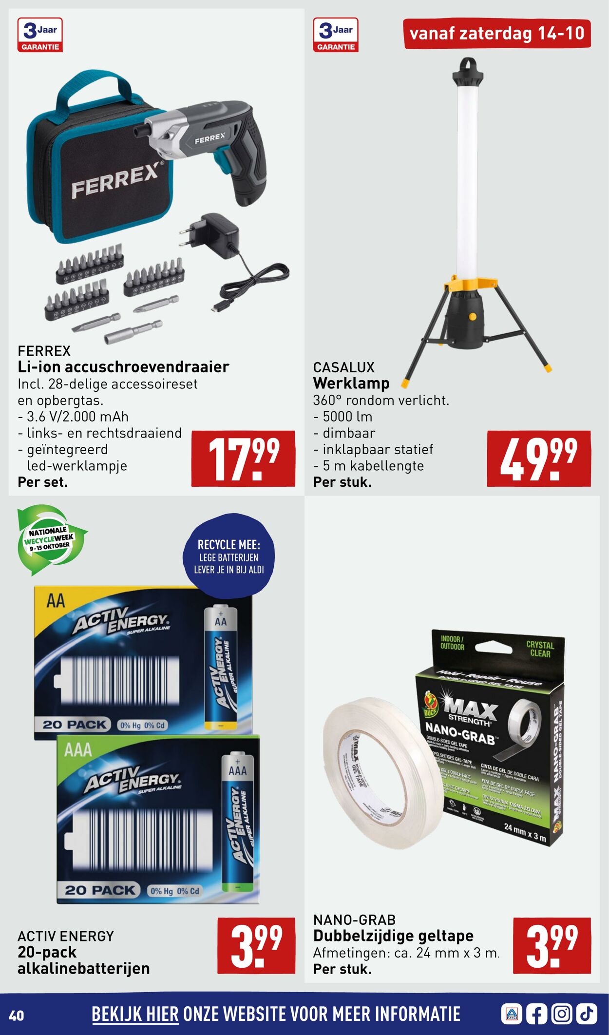 Folder Aldi 09.10.2023 - 15.10.2023