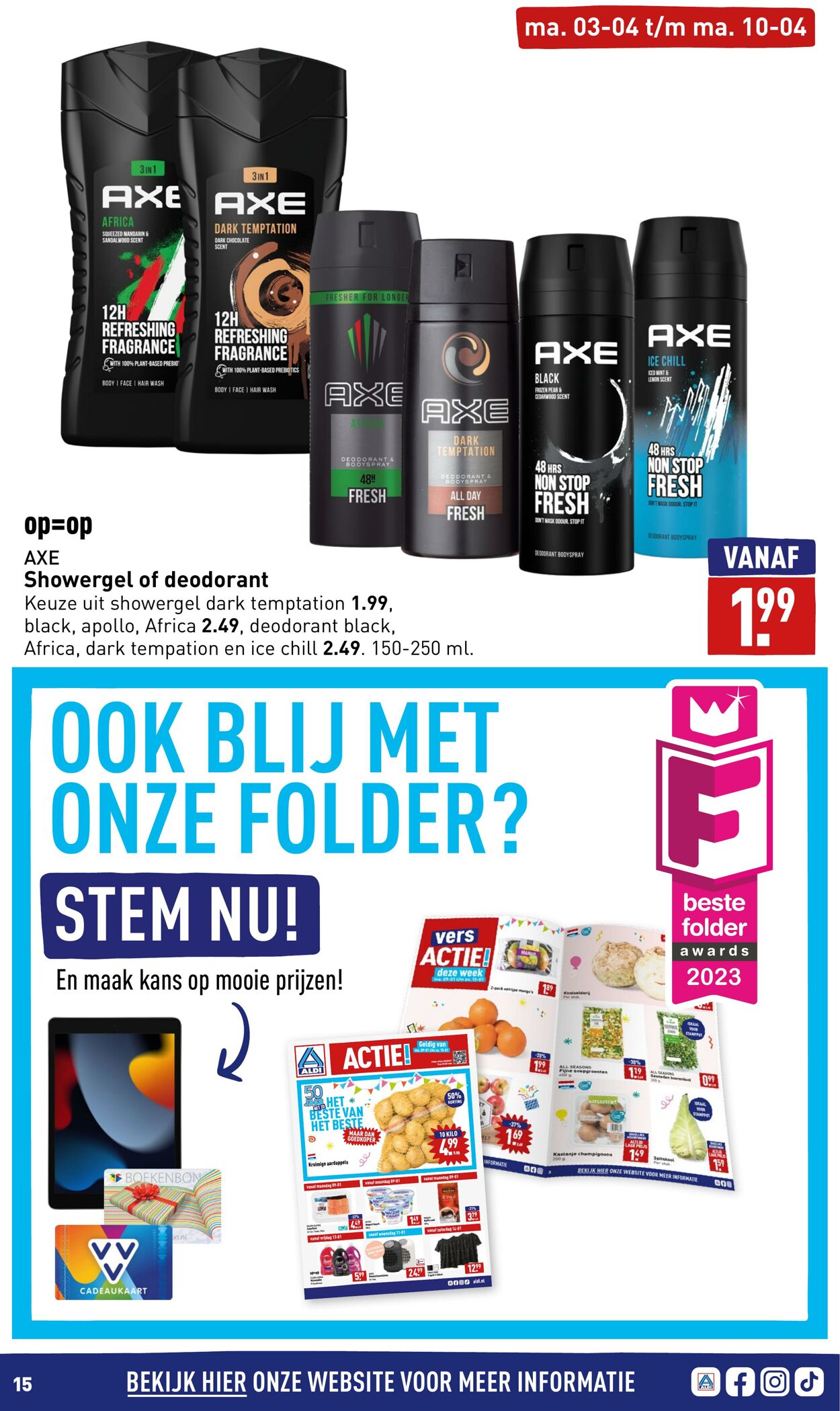 Folder Aldi 03.04.2023 - 09.04.2023