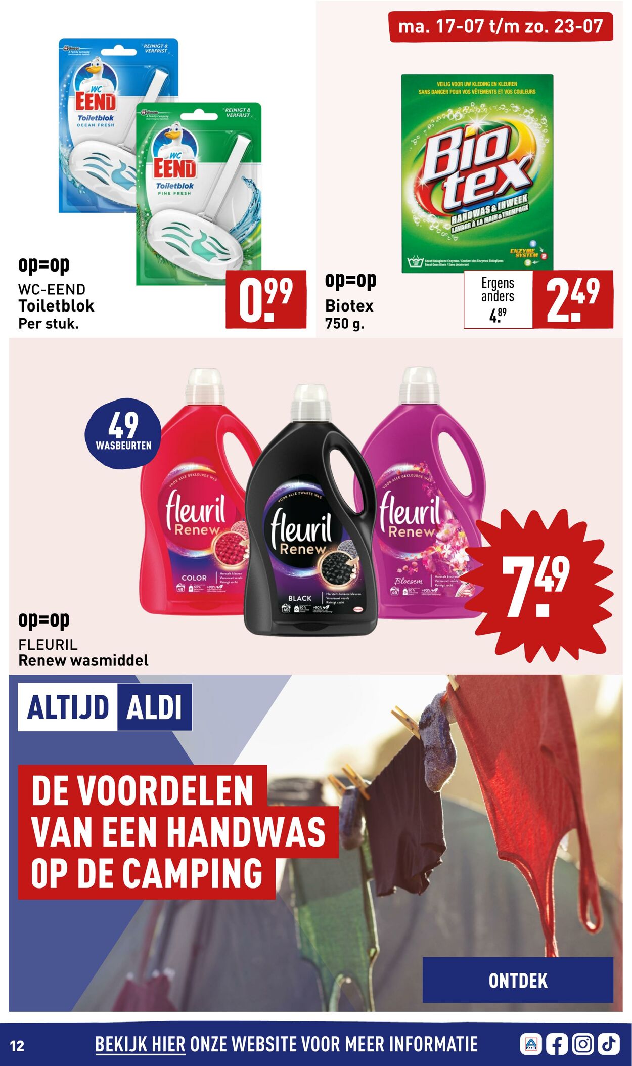 Folder Aldi 17.07.2023 - 23.07.2023