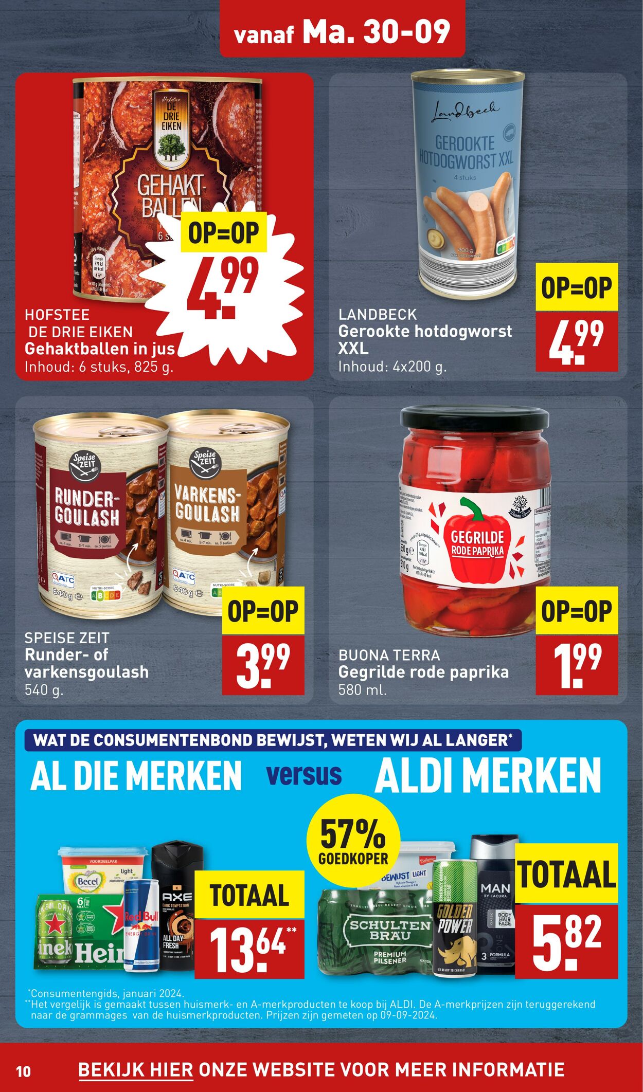 Folder Aldi 30.09.2024 - 06.10.2024