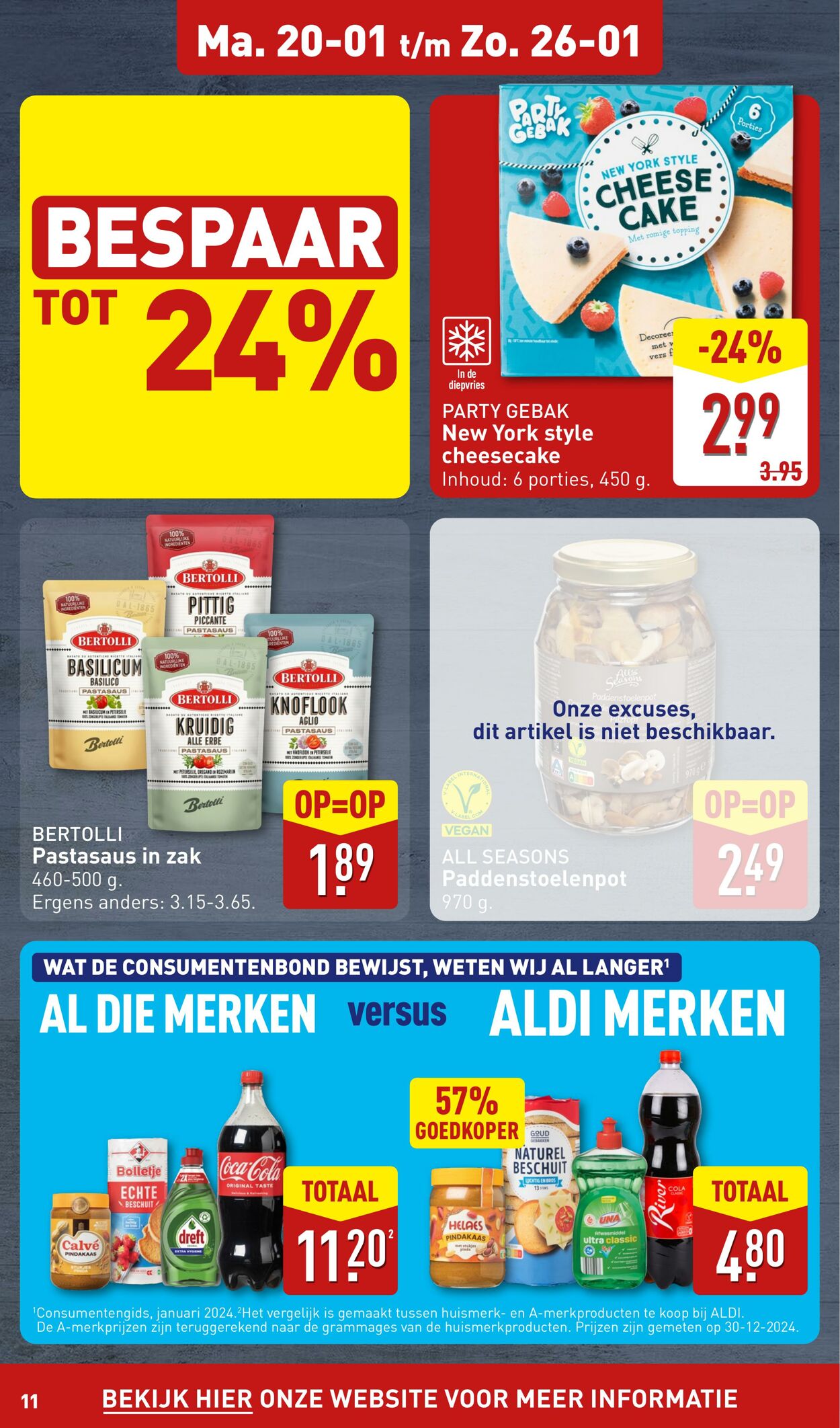 Folder Aldi 20.01.2025 - 26.01.2025