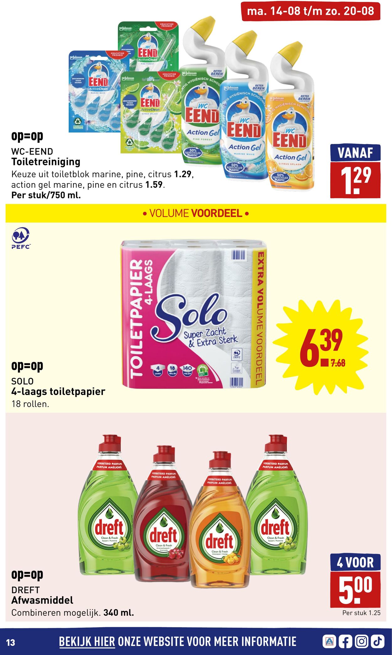 Folder Aldi 14.08.2023 - 20.08.2023