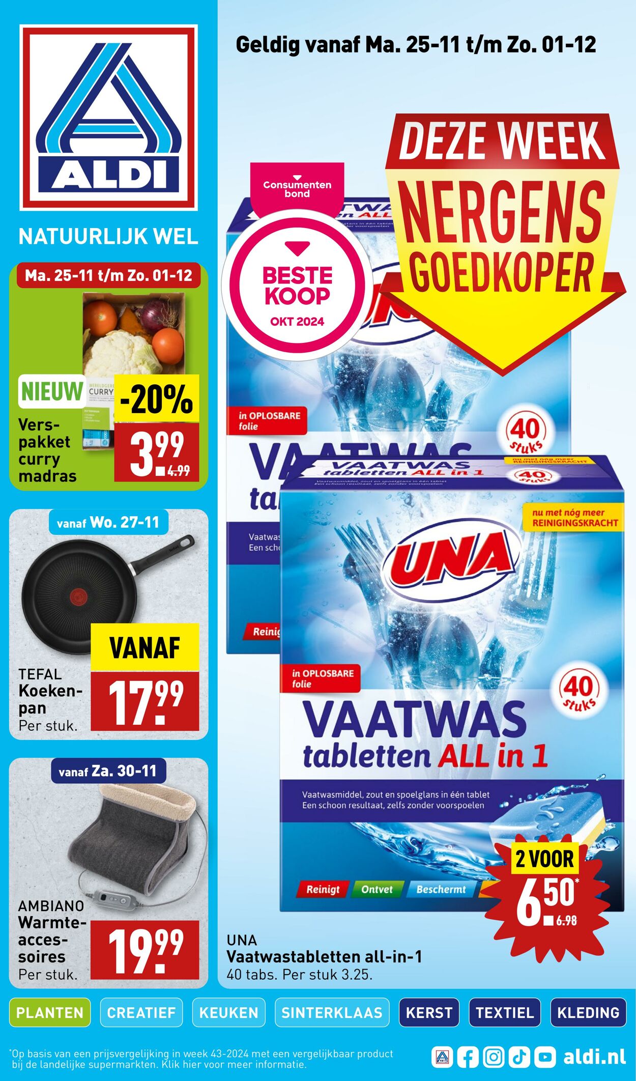 Folder Aldi 25.11.2024 - 01.12.2024