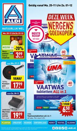 Folder Aldi 25.11.2024 - 01.12.2024