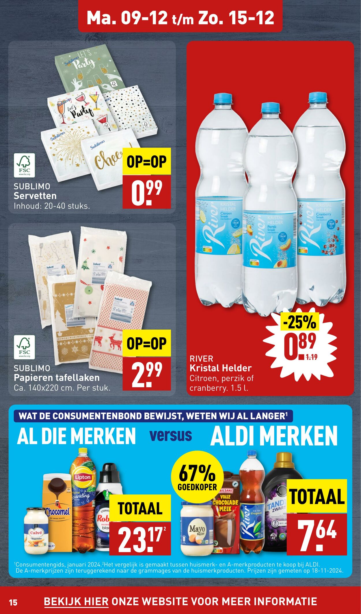 Folder Aldi 09.12.2024 - 15.12.2024