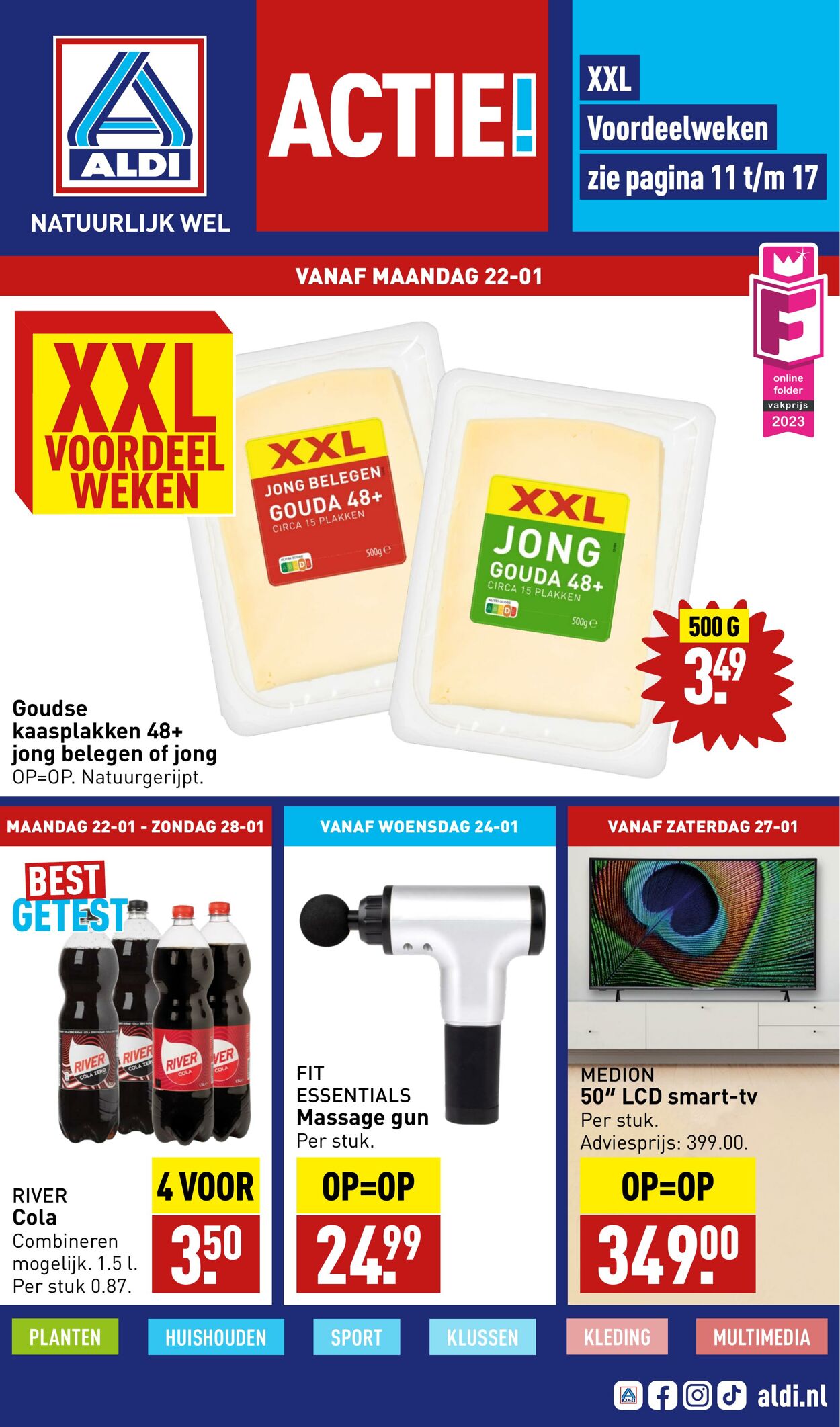 Aldi Promotionele Flyer - Geldig Vanaf 22.01 Tot 28.01 - Pagina Nr 1 ...