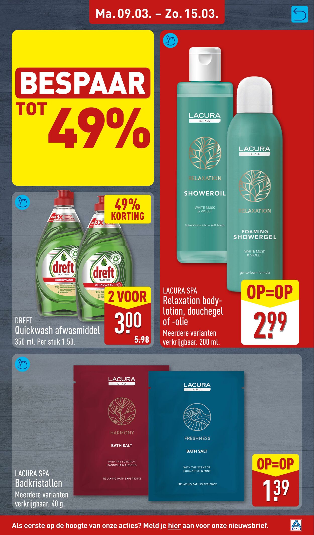 Folder Aldi 09.03.2026 - 15.03.2026