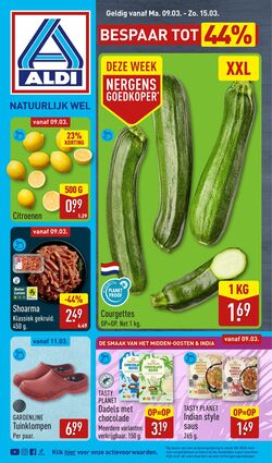 Folder Aldi 09.03.2026 - 15.03.2026