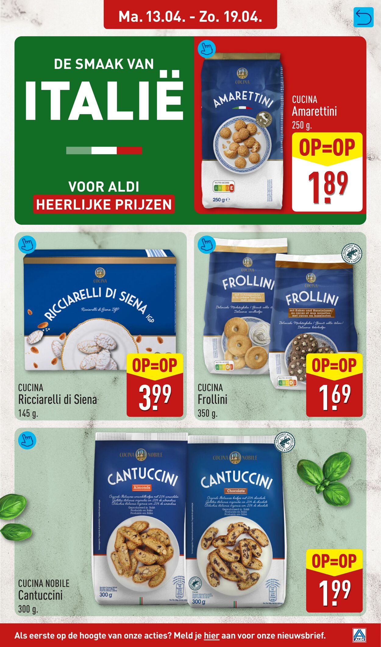 Folder Aldi 13.04.2026 - 19.04.2026