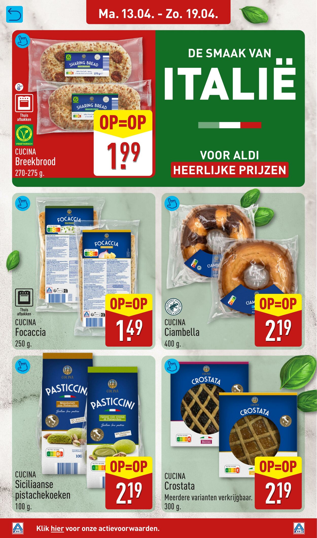 Folder Aldi 13.04.2026 - 19.04.2026