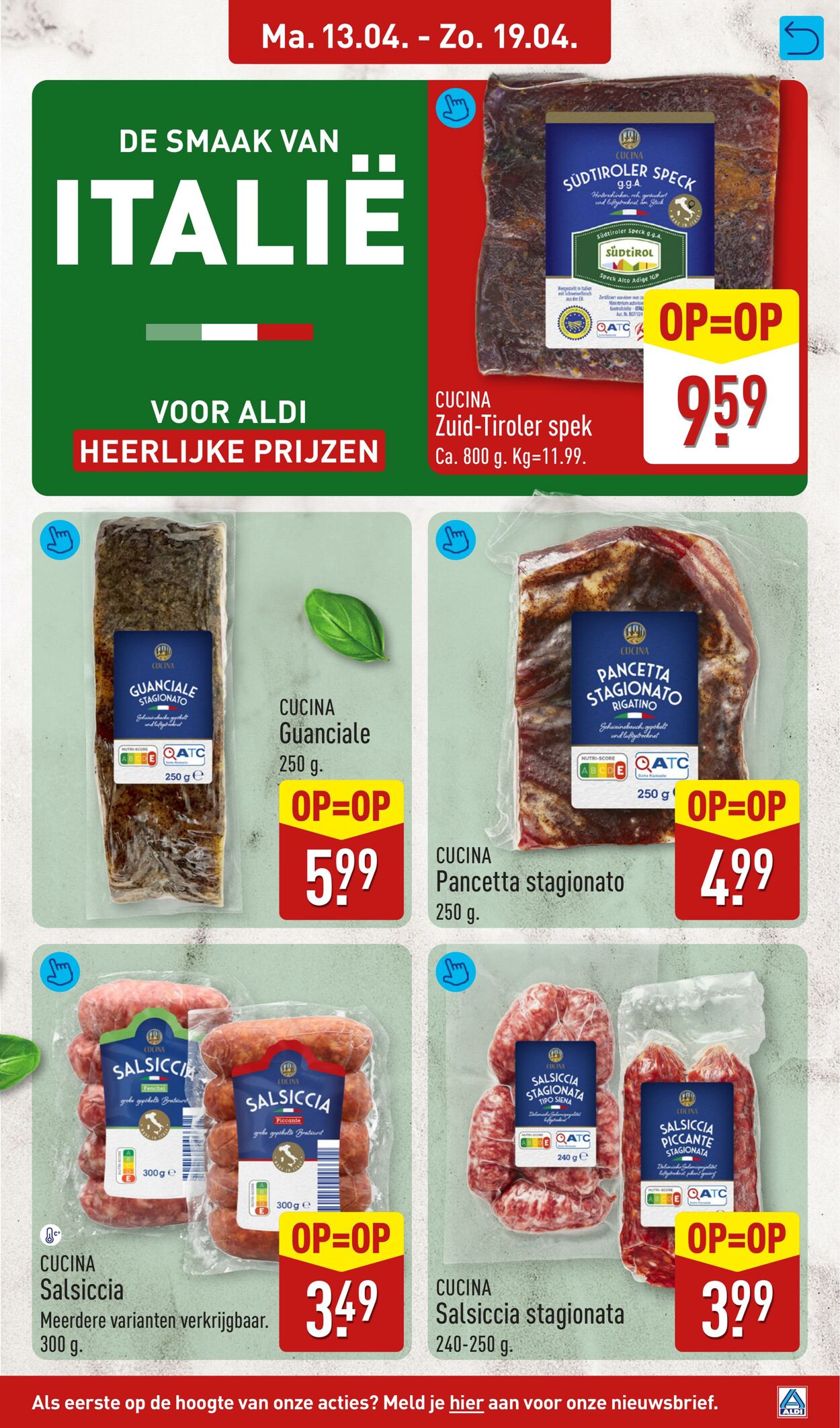Folder Aldi 13.04.2026 - 19.04.2026