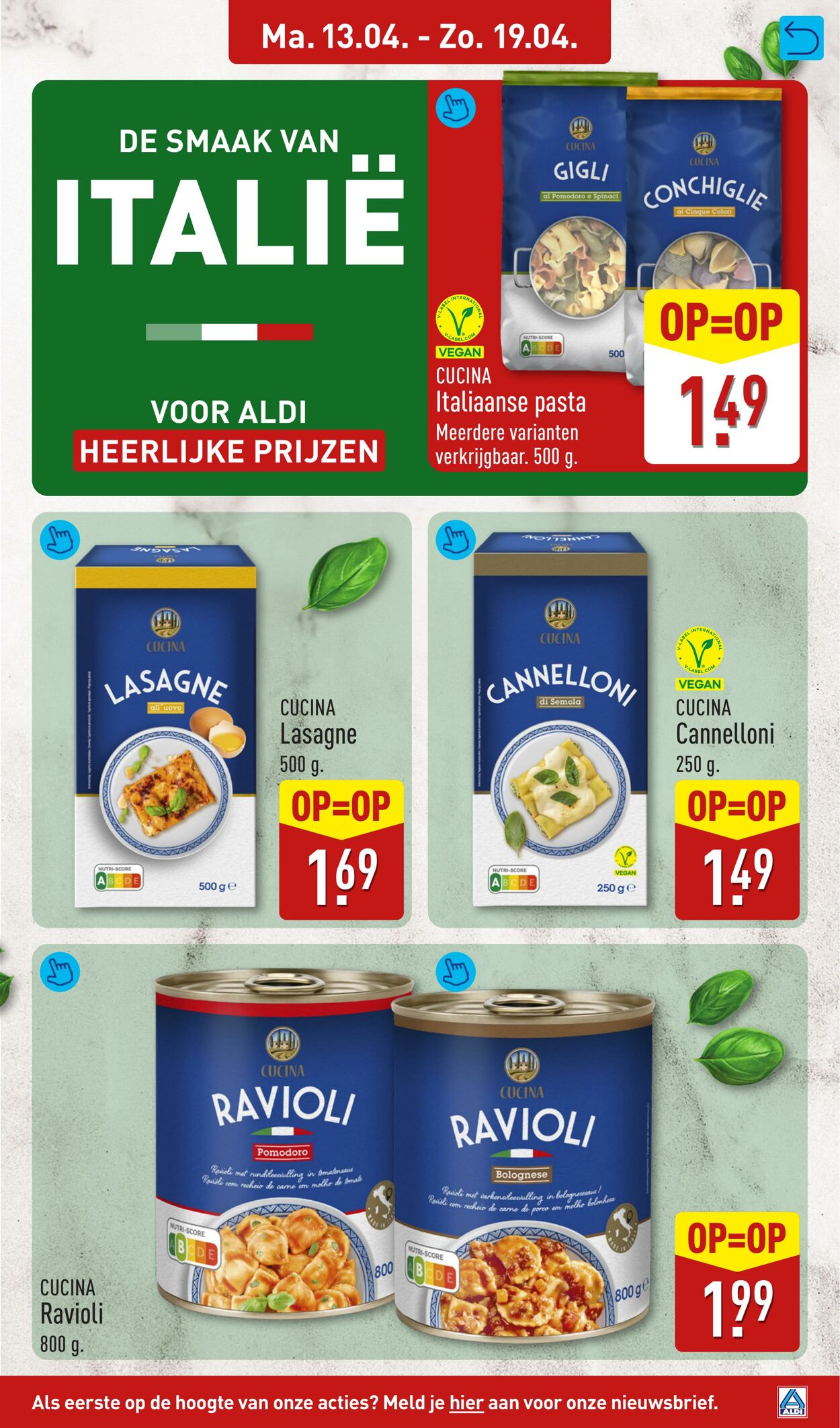 Folder Aldi 13.04.2026 - 19.04.2026