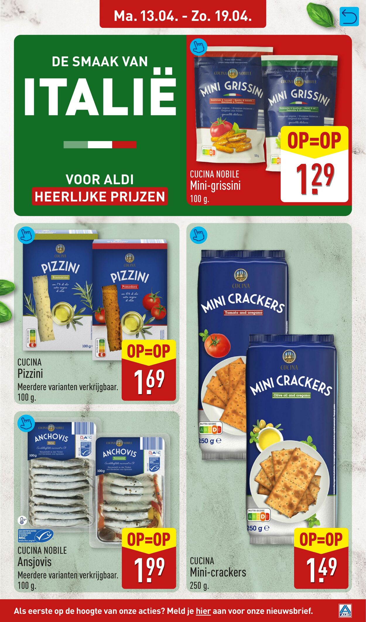 Folder Aldi 13.04.2026 - 19.04.2026