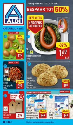 Folder Aldi 16.02.2026 - 22.02.2026