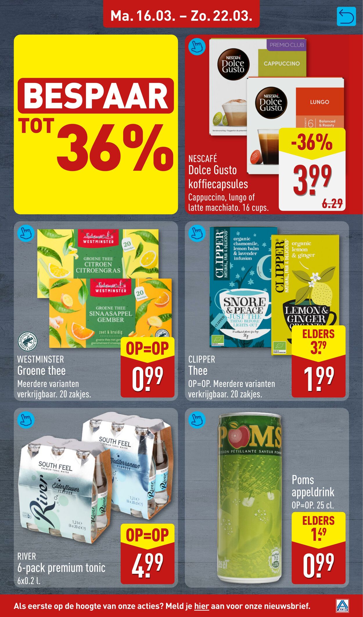Folder Aldi 16.03.2026 - 22.03.2026