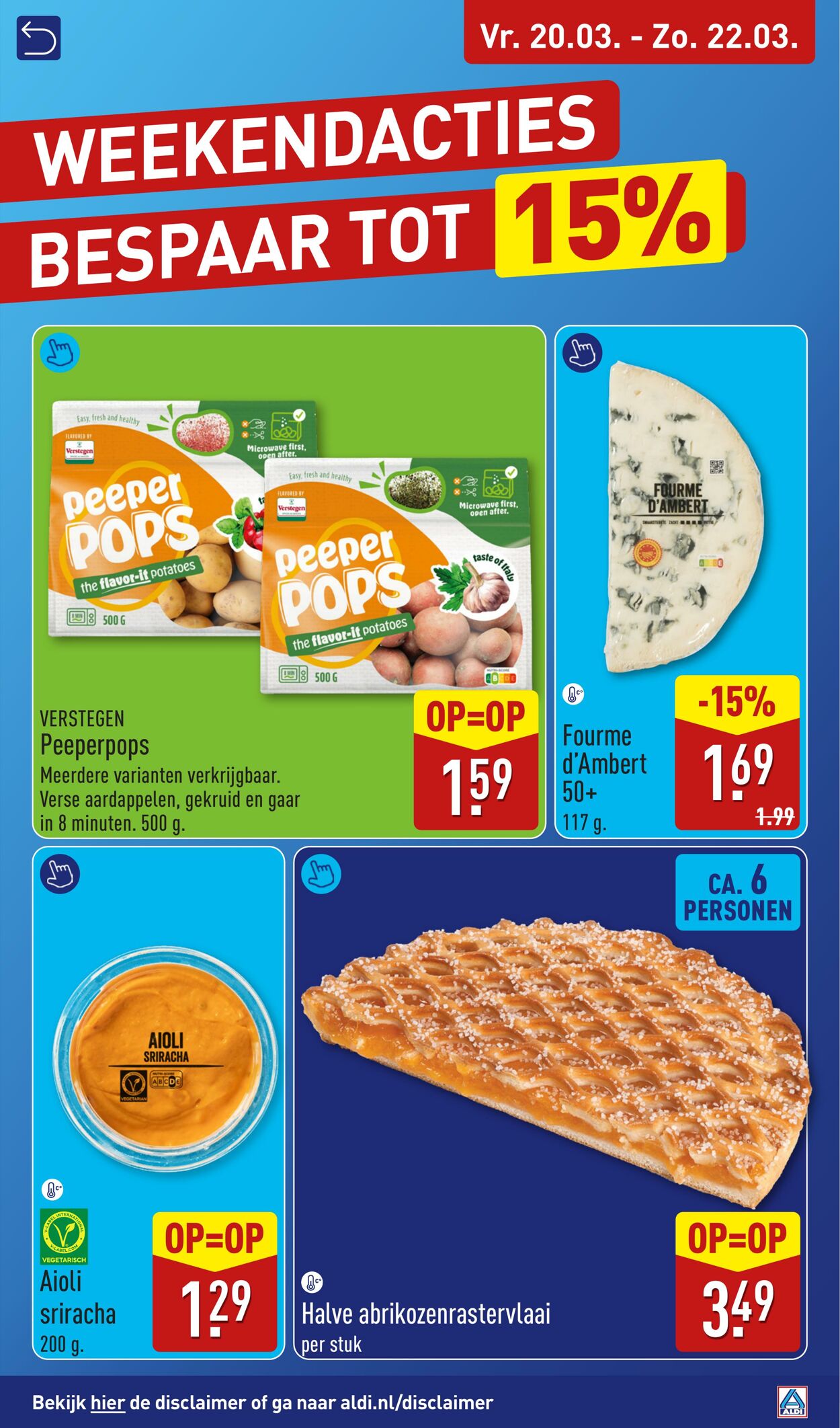 Folder Aldi 16.03.2026 - 22.03.2026