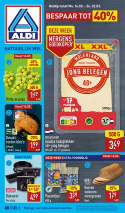 Folder Aldi 16.03.2026 - 22.03.2026