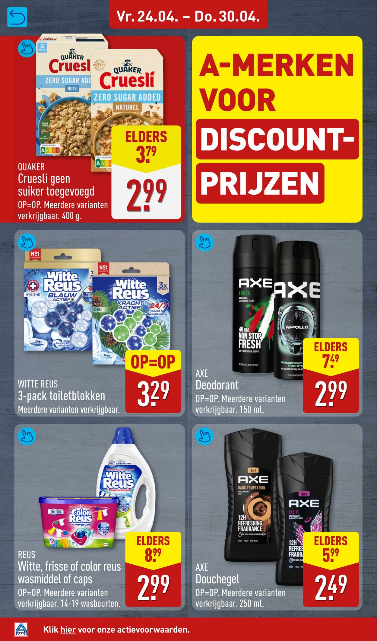 Folder Aldi 24.04.2026 - 26.04.2026