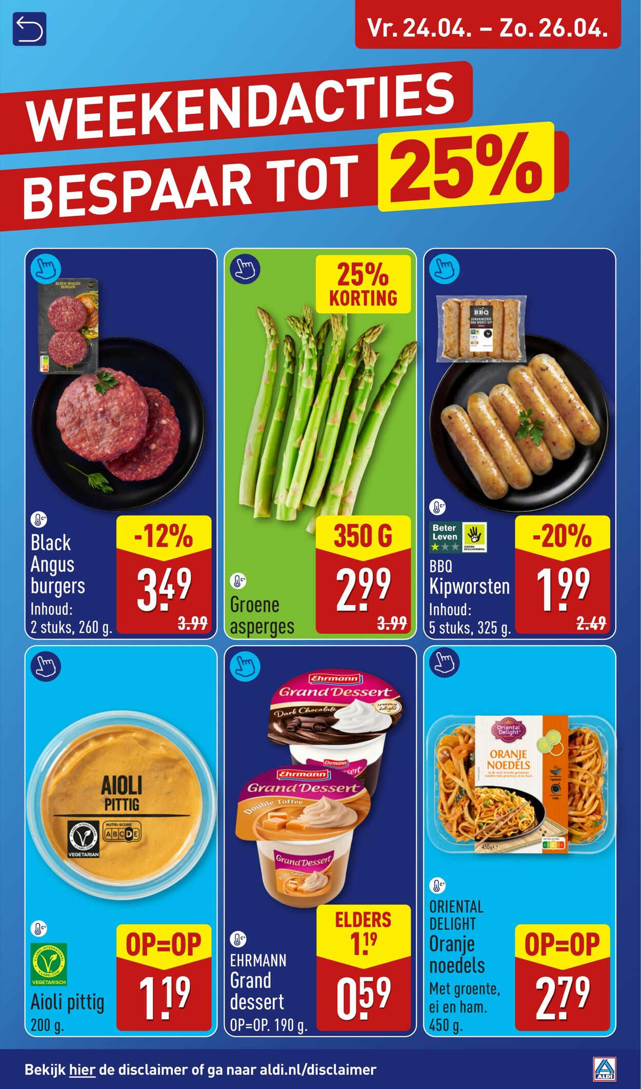 Folder Aldi 24.04.2026 - 26.04.2026