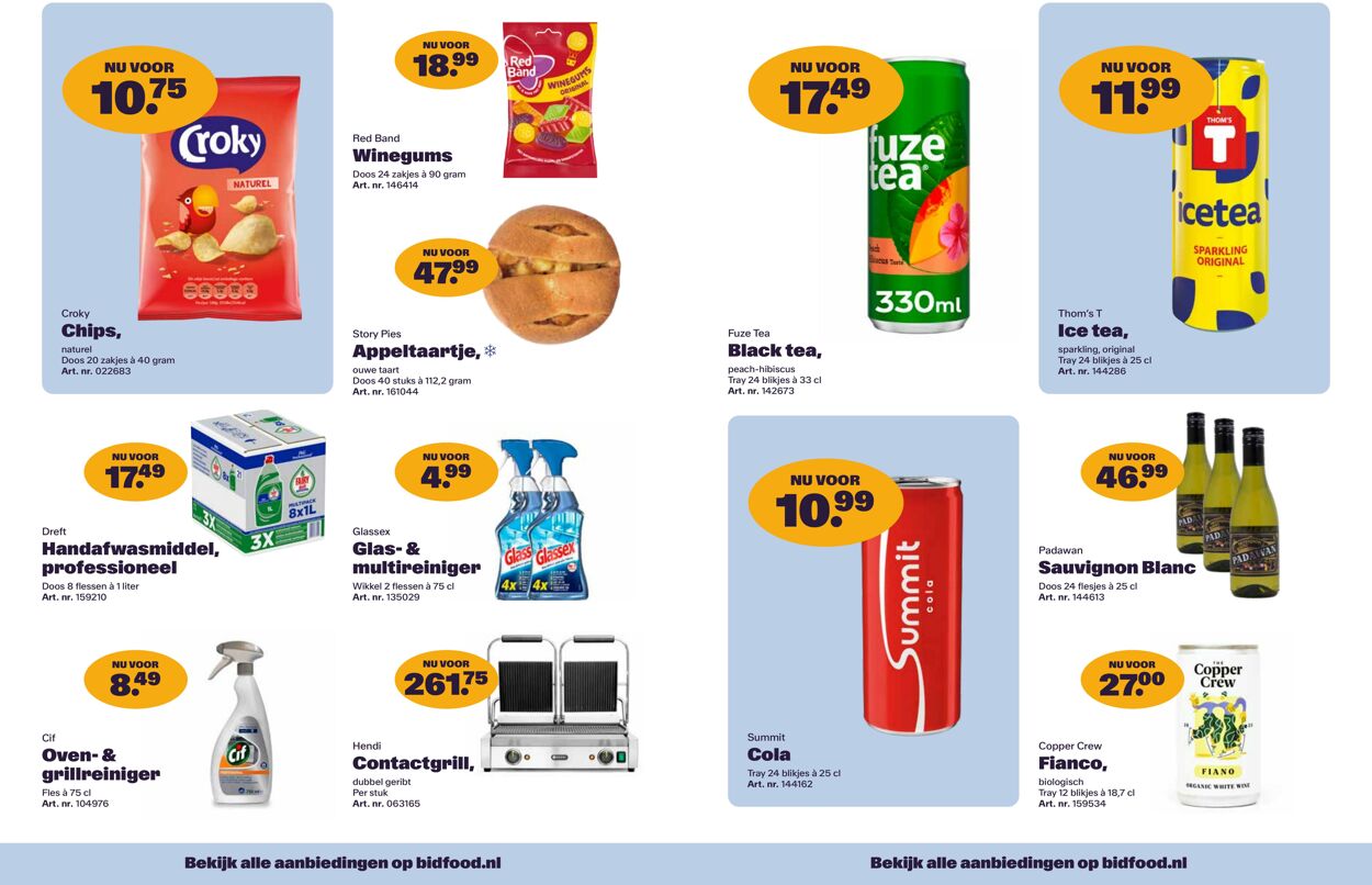 Folder Bidfood 09.03.2026 - 17.03.2026