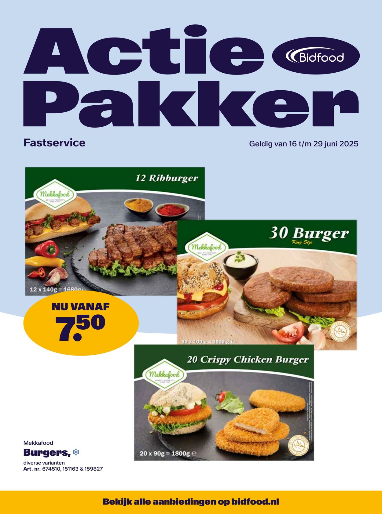 Folder Bidfood 16.06.2025 - 29.06.2025