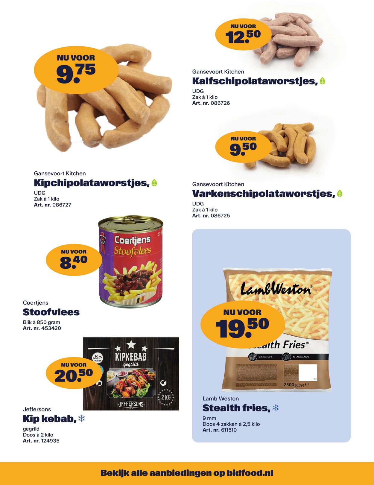 Folder Bidfood 21.07.2025 - 03.08.2025