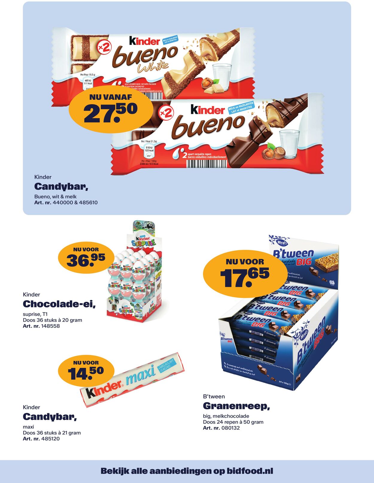 Folder Bidfood 21.07.2025 - 03.08.2025