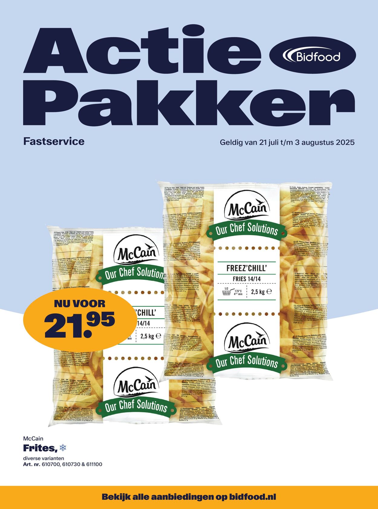 Folder Bidfood 21.07.2025 - 03.08.2025