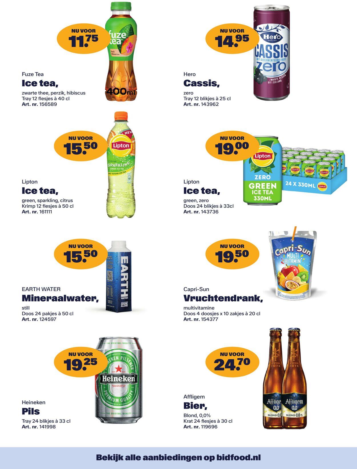 Folder Bidfood 21.07.2025 - 03.08.2025