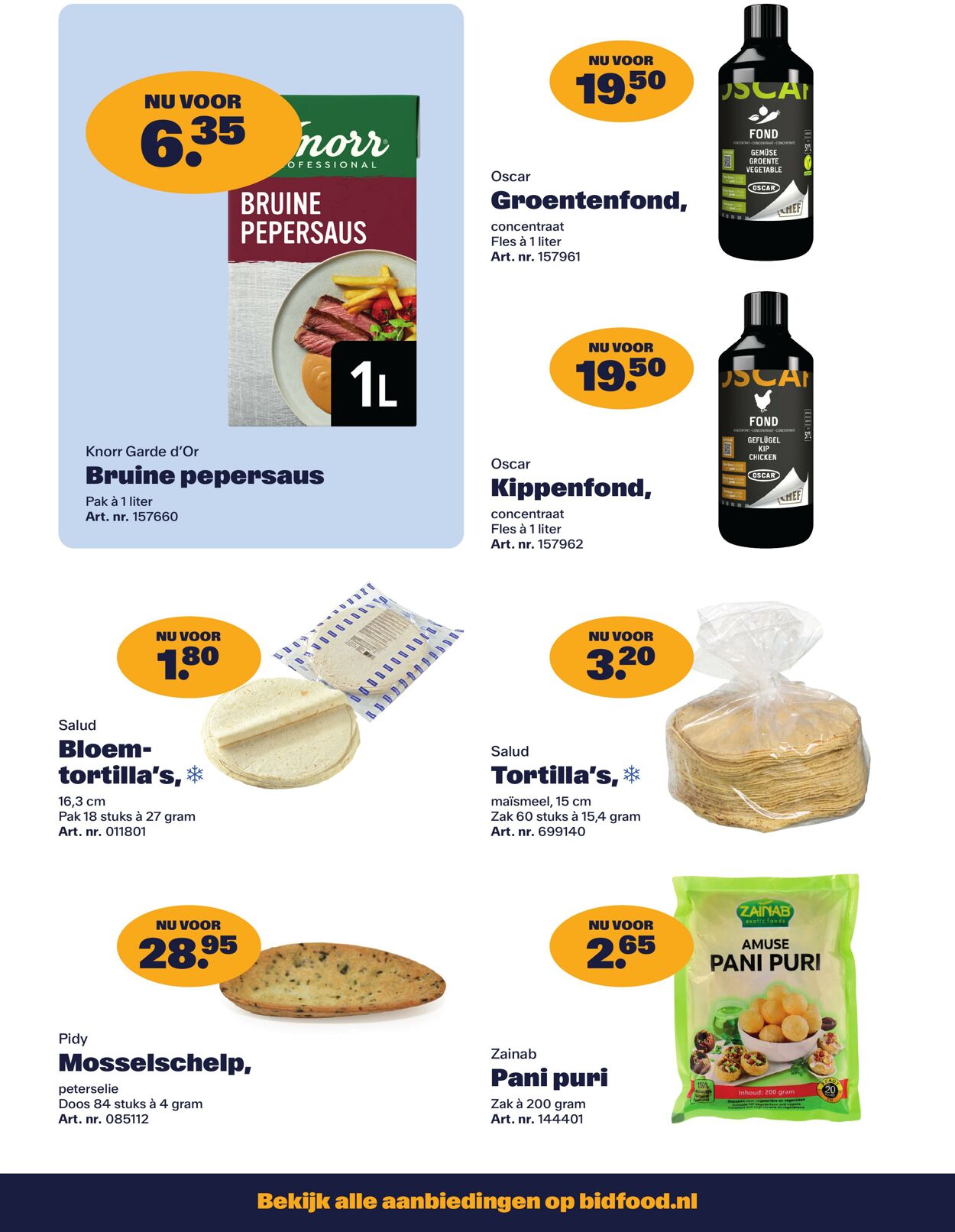 Folder Bidfood 21.07.2025 - 03.08.2025
