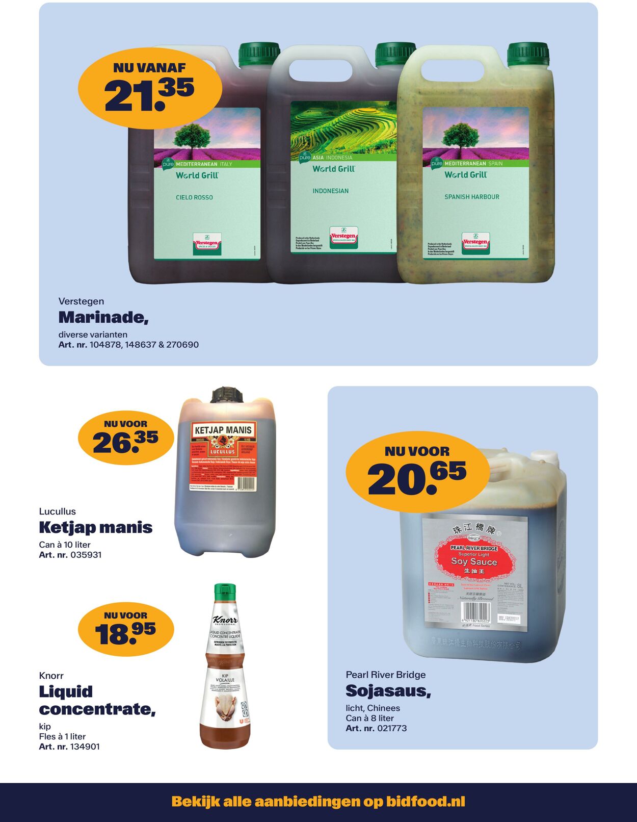 Folder Bidfood 21.07.2025 - 03.08.2025