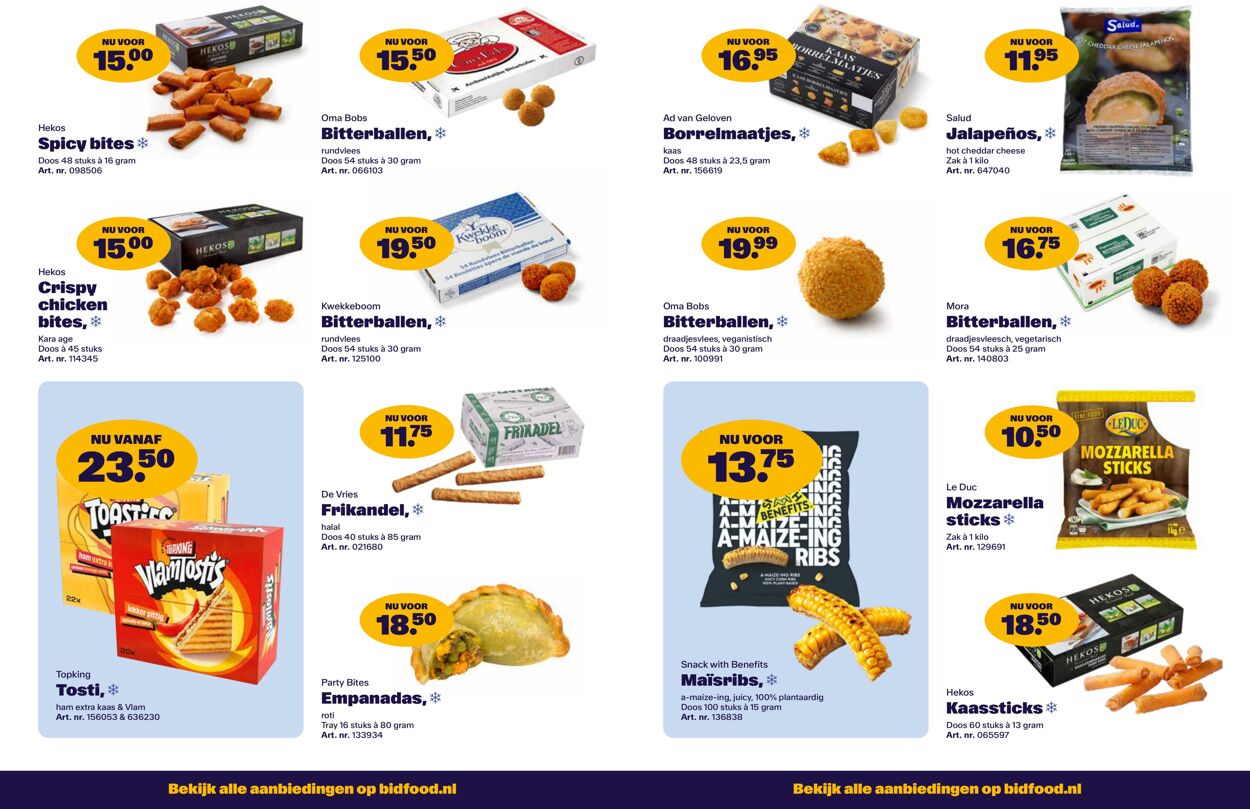 Folder Bidfood 01.09.2025 - 14.09.2025