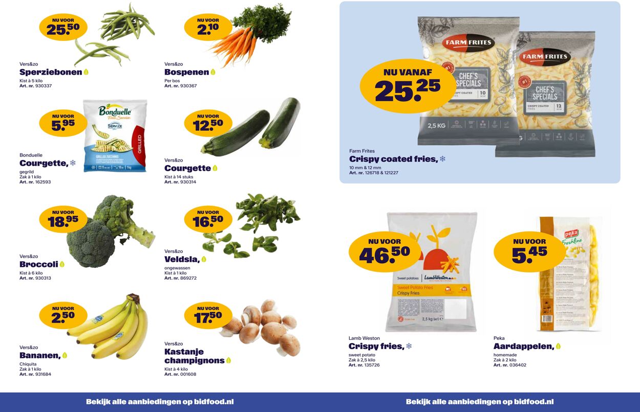 Folder Bidfood 01.09.2025 - 14.09.2025